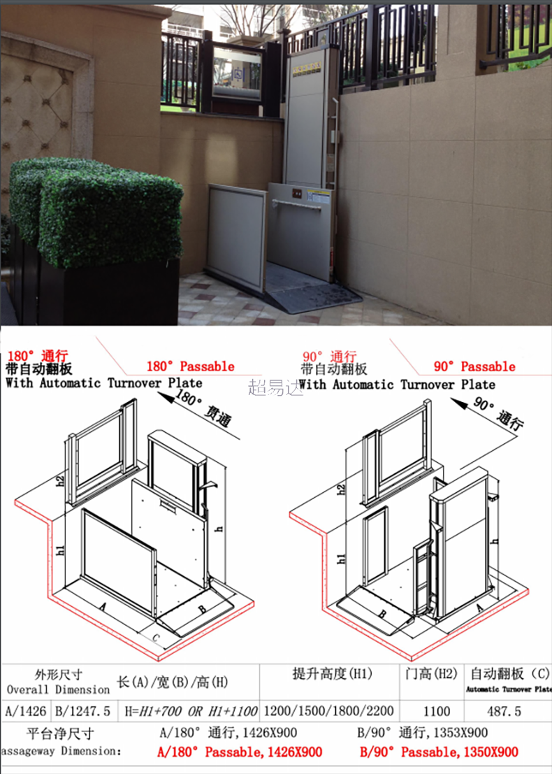 殘疾人升降機(jī)